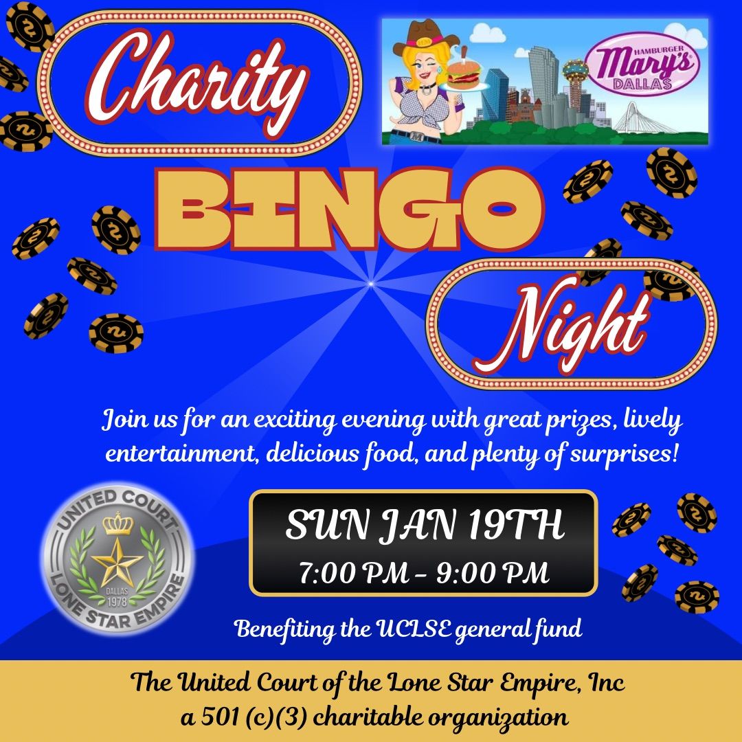 Charity Bingo