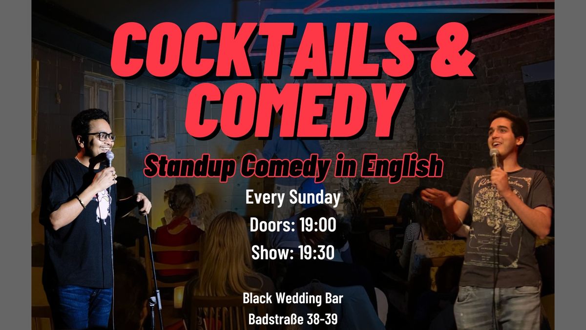 Cocktails & Comedy English Stand-up Comedy