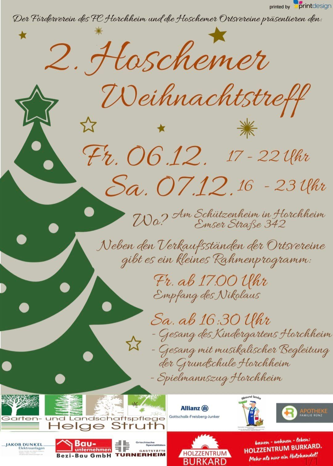 2. Hoschemer Weihnachtsmarkt