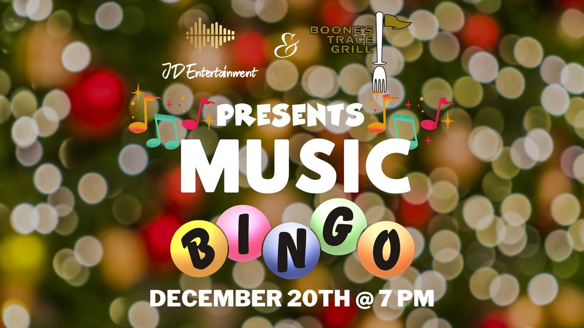 Christmas Music Bingo @ Boone's Trace Grill