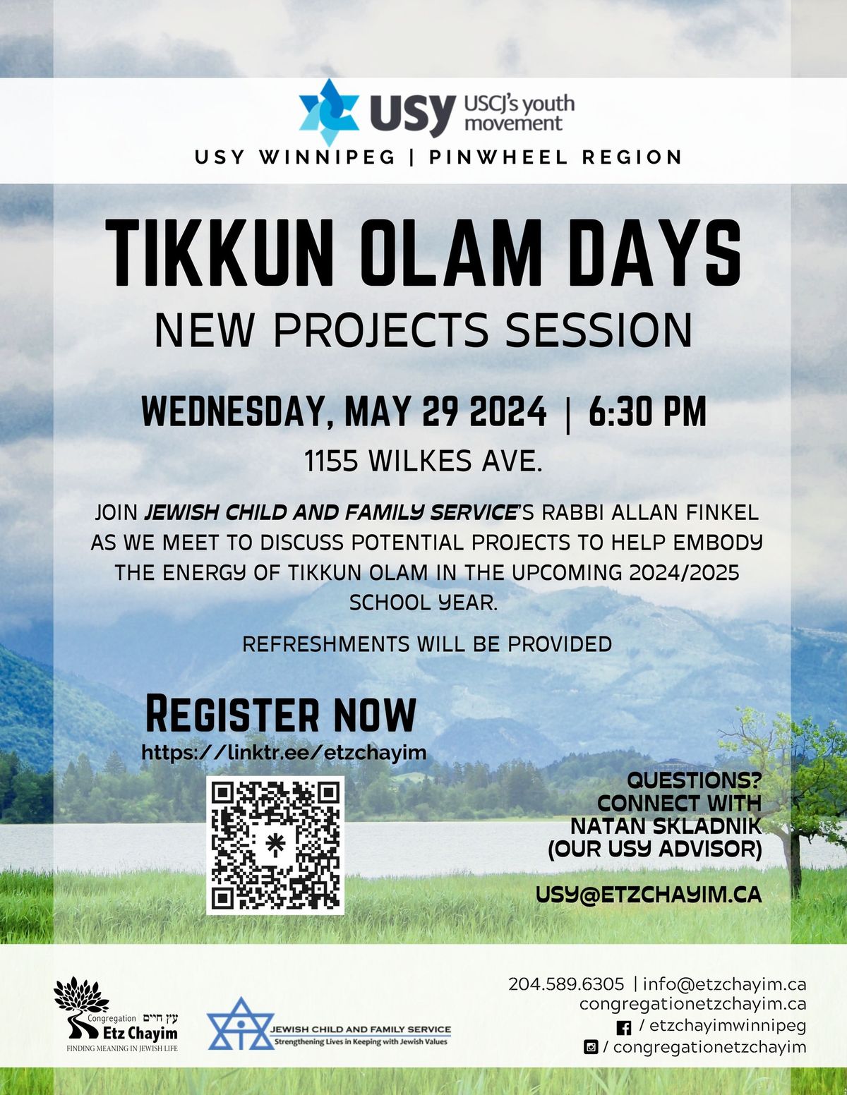 Tikkun Olam Days - New Projects Session