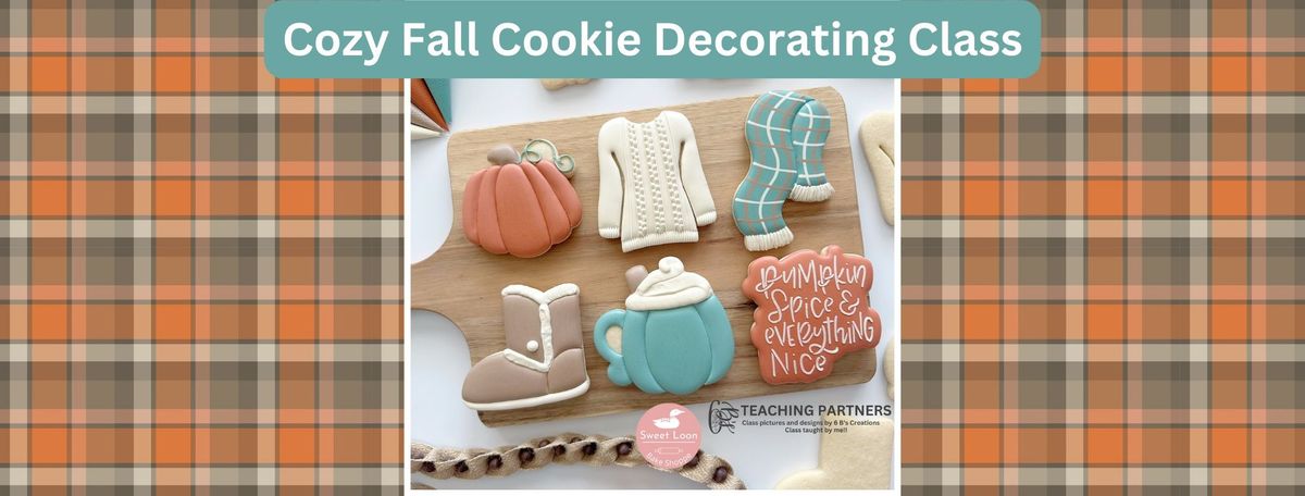 Cozy Fall Cookie Decorating Class