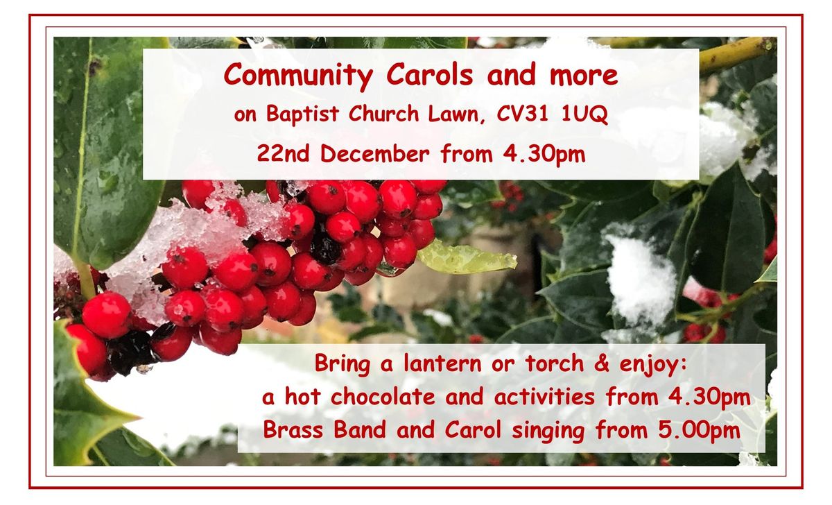 Community Carols and More!