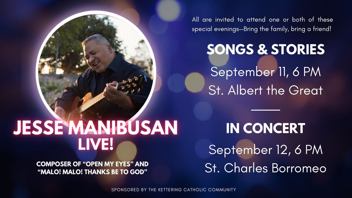 Jesse Manibusan in Concert