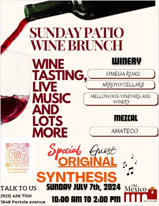 Sunday Patio Wine Brunch