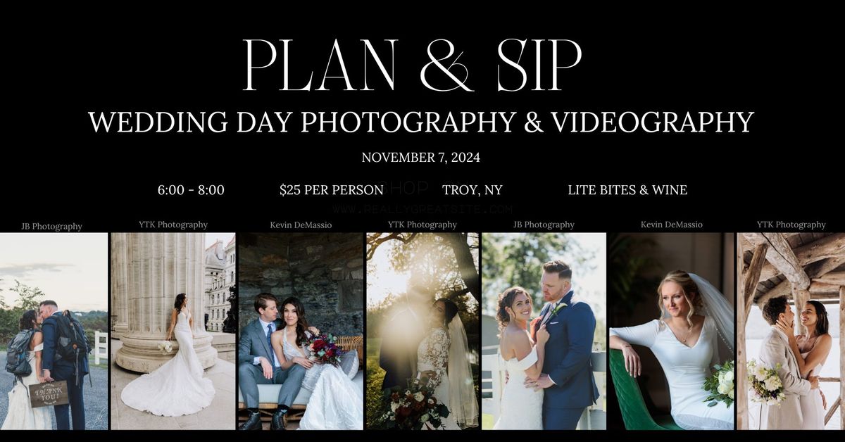 Plan & Sip - Wedding Planning Workshop