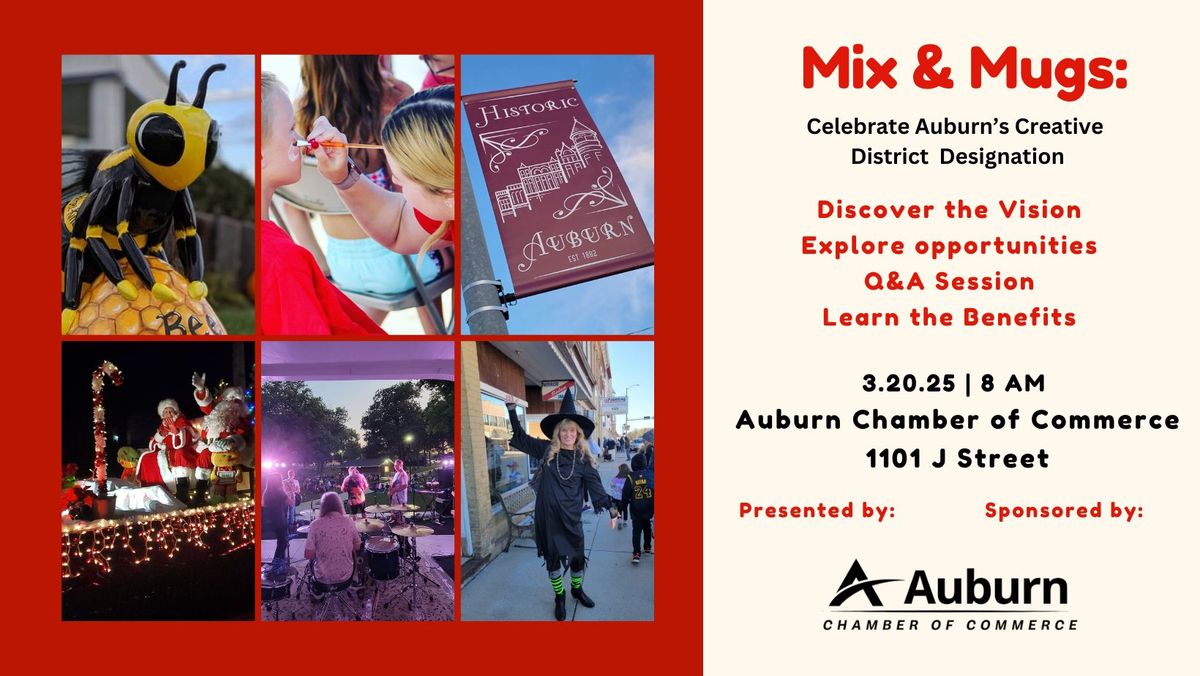 Mix & Mugs: Building Auburn\u2019s Creative District