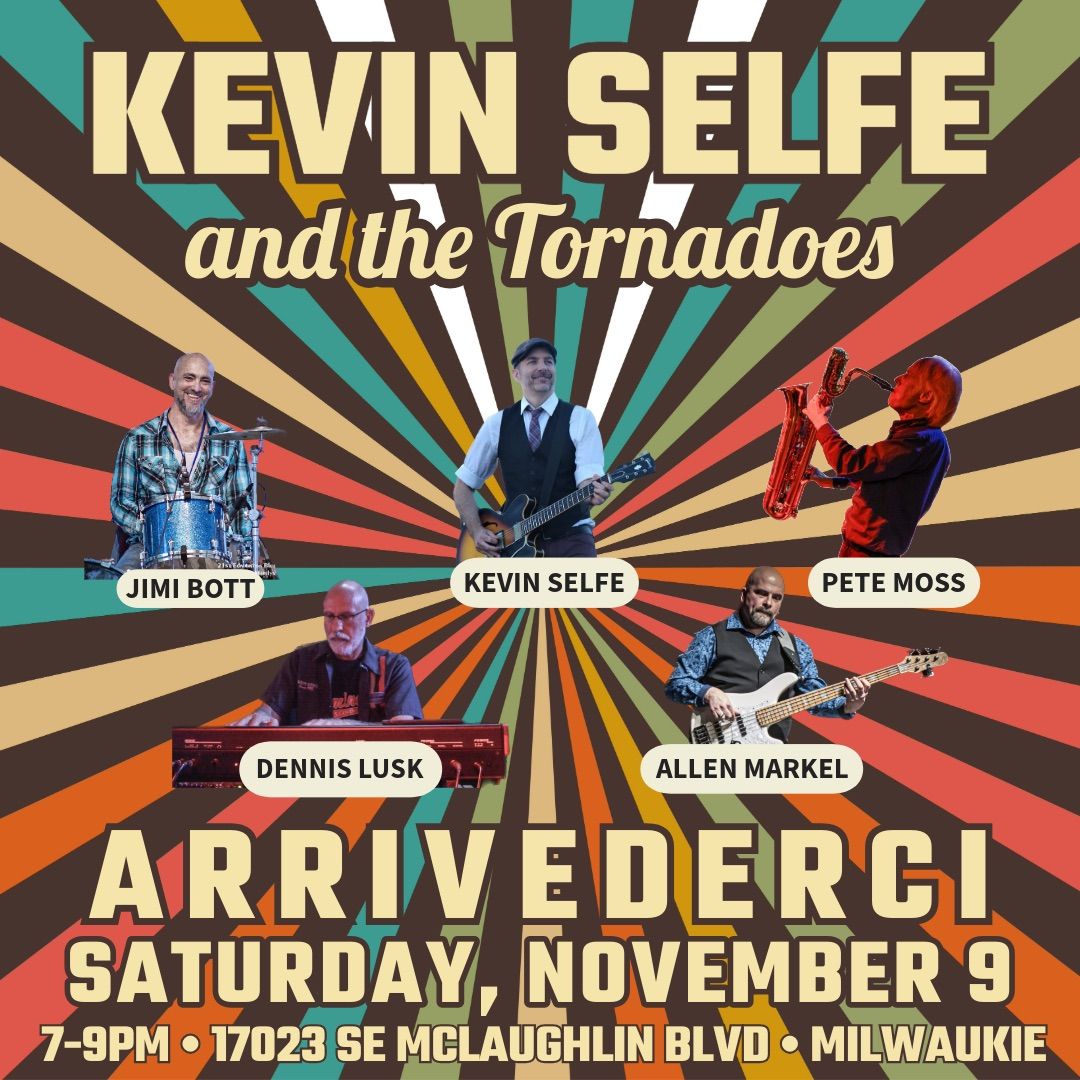 Kevin Selfe and The Tornadoes at Arrivederci! 