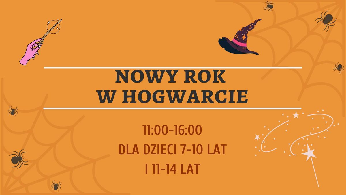 Nowy Rok w Hogwarcie - wyj\u0105tkowe warsztaty dla dzieci