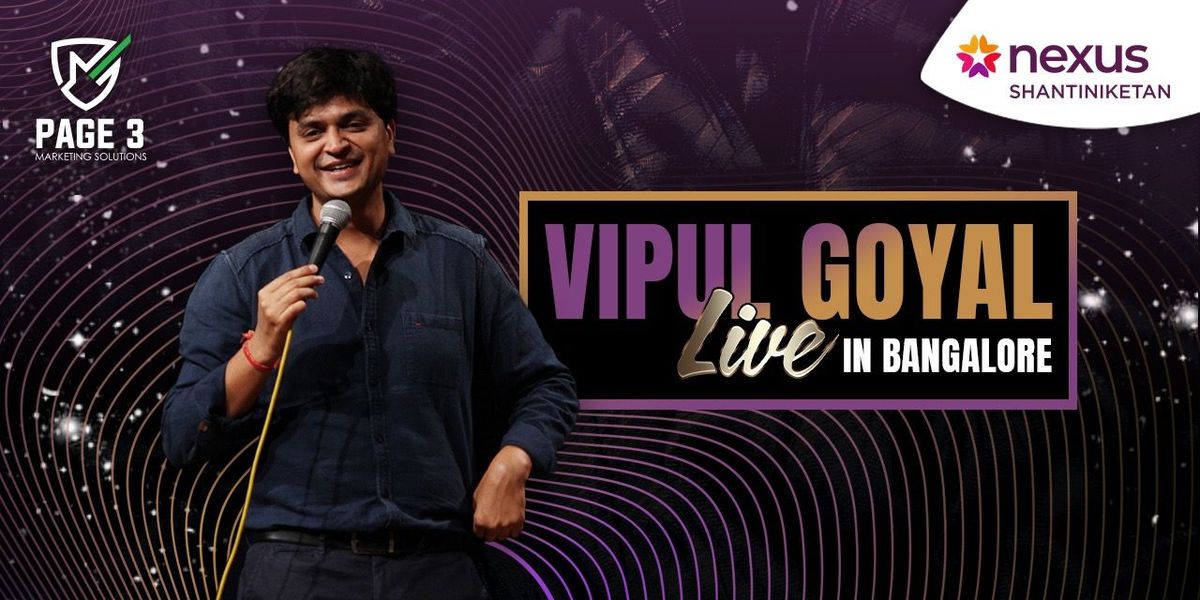 Vipul Goyal live in Bangalore