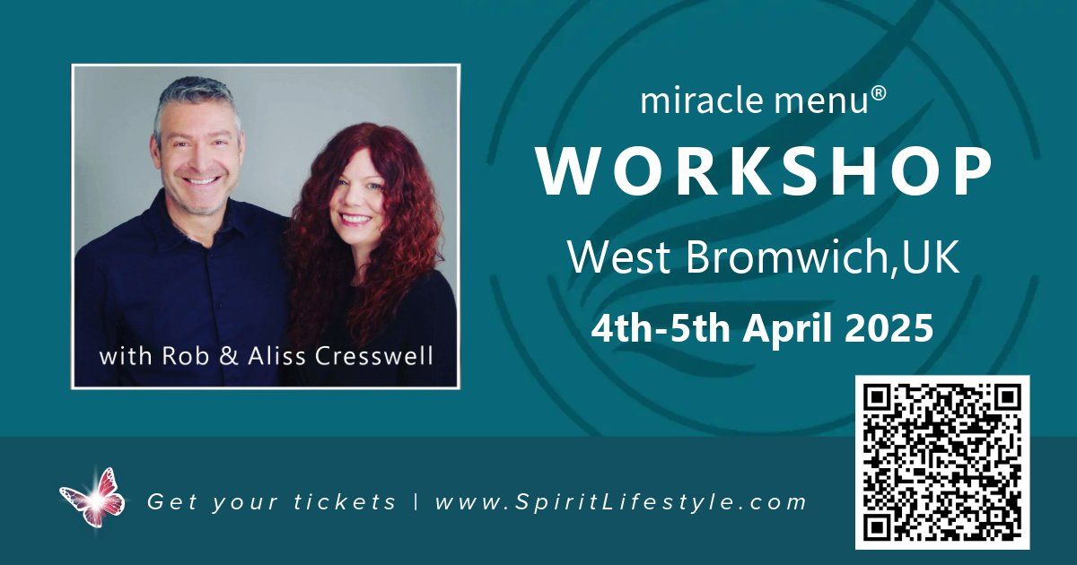 MIRACLE MENU WORKSHOP: WEST BROMWICH, UK