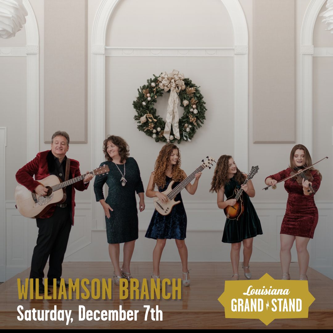 Williamson Branch: Country Christmas @ Louisiana Grandstand