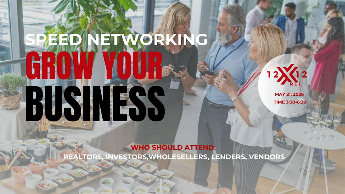 SPEED NETWORKING HAPPY HOUR