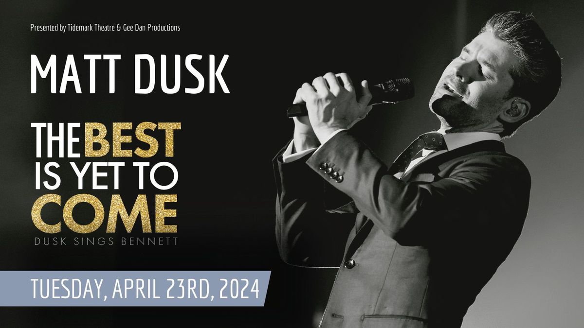 Matt Dusk Sings Tony Bennett