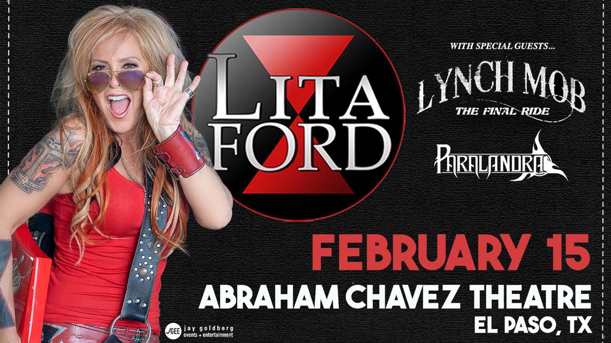 Lita Ford w\/ Lynch Mob & Paralandra in El Paso