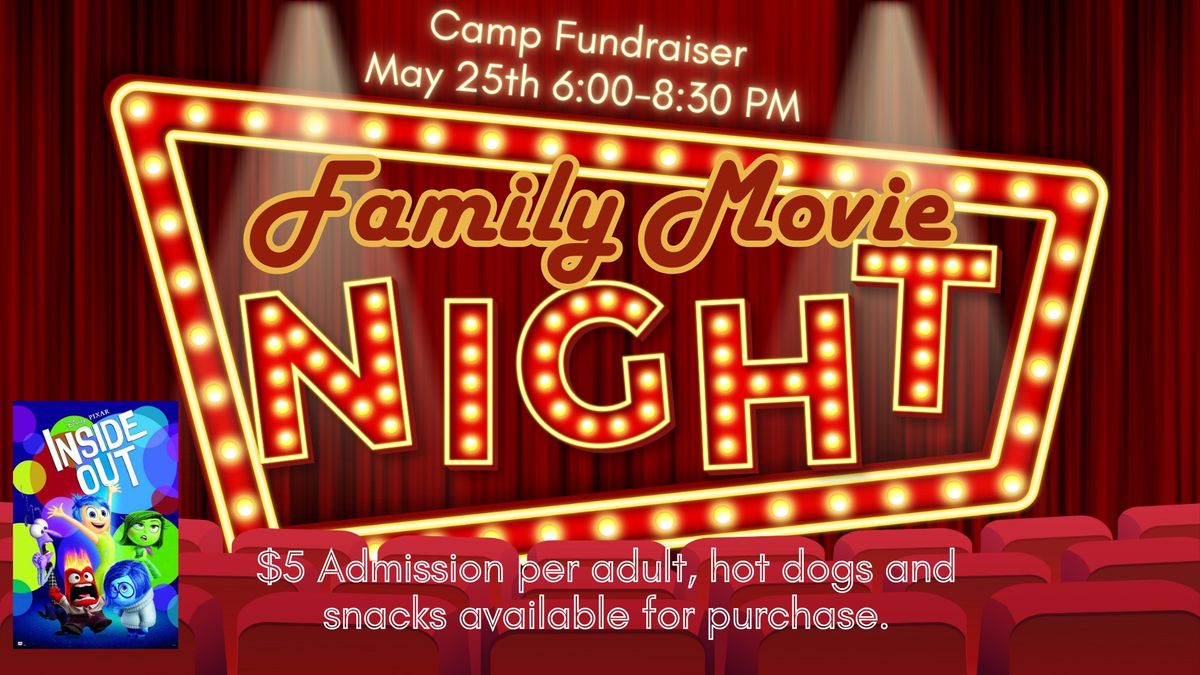 Family Movie Night Fundraiser