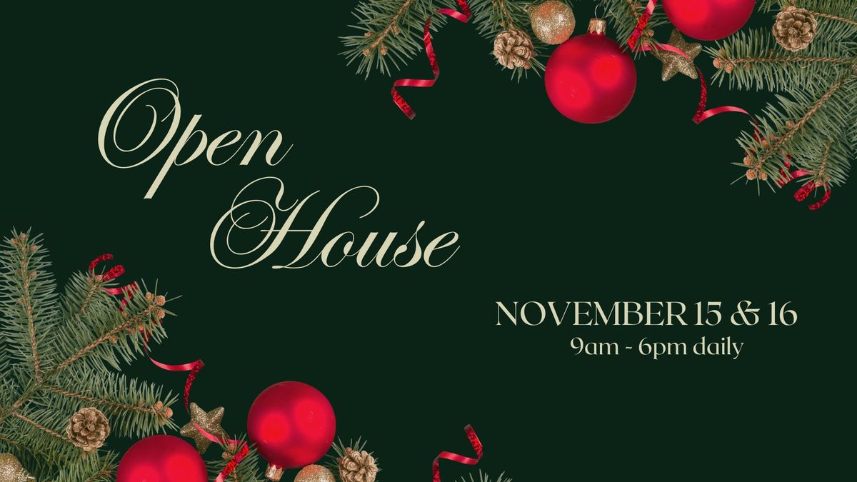 Annual Holiday Open HOuse