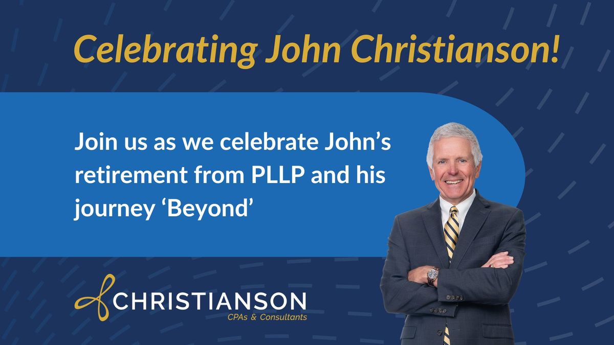 John Christianson Celebration