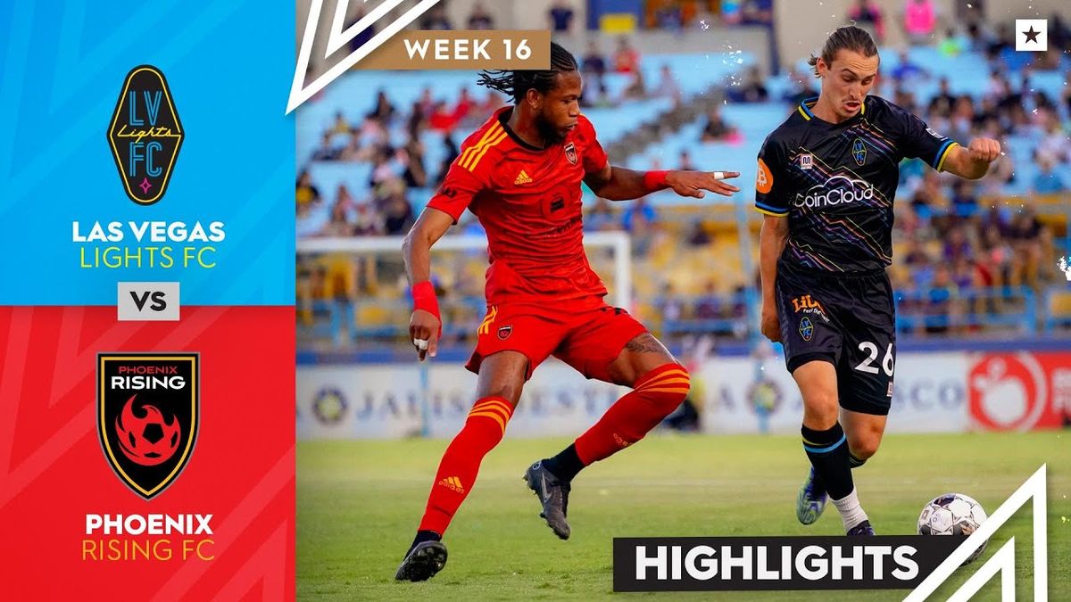 Phoenix Rising FC at Las Vegas Lights FC at Cashman Field