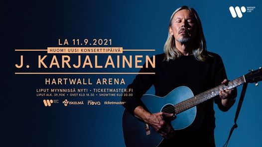 The Siirtynyt: J. Karjalainen \/\/ Hartwall Arena