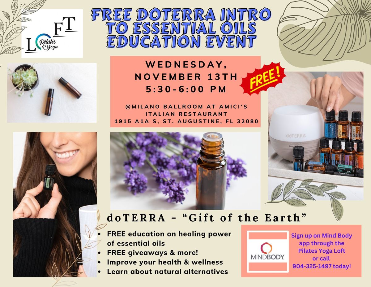 FREE doTERRA Intro to Essential Oils Event