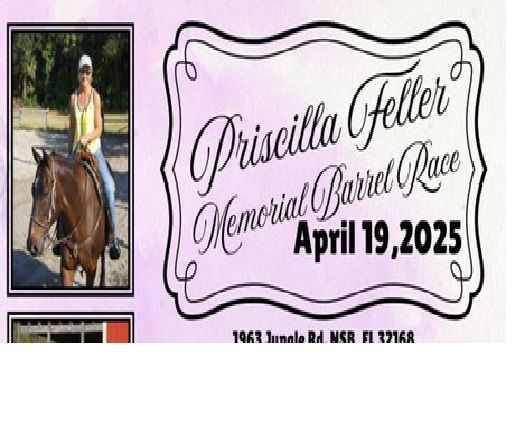 Priscilla Feller Memorial Barrel Race