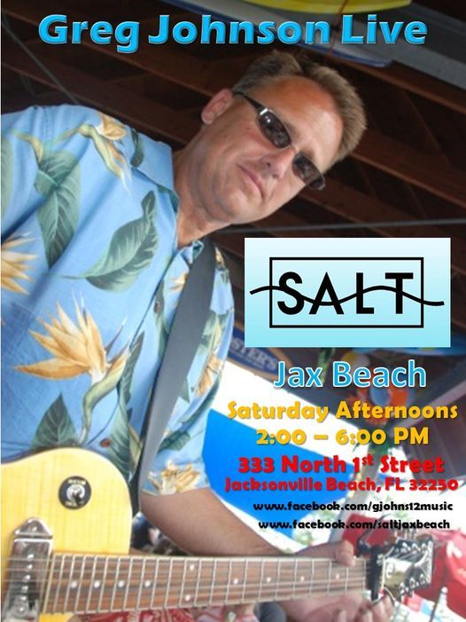 Greg Johnson - Live at SALT Jax Beach