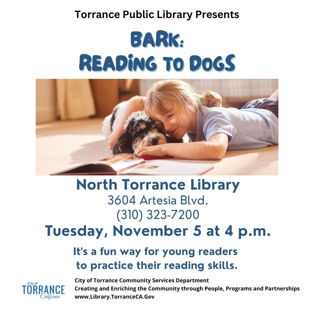 Read Aloud to Therapy Dogs