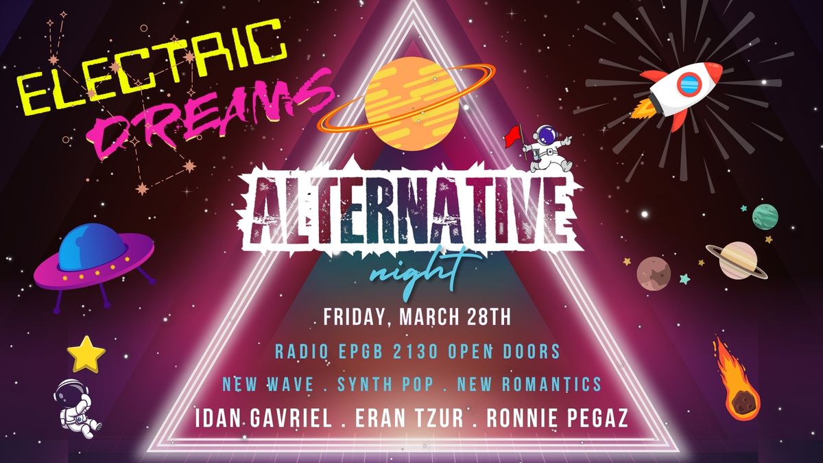 ELECTRIC DREAMS Alternative 28.3 ERAN TZUR IDAN GAVRIEL RONNIE PEGAZ