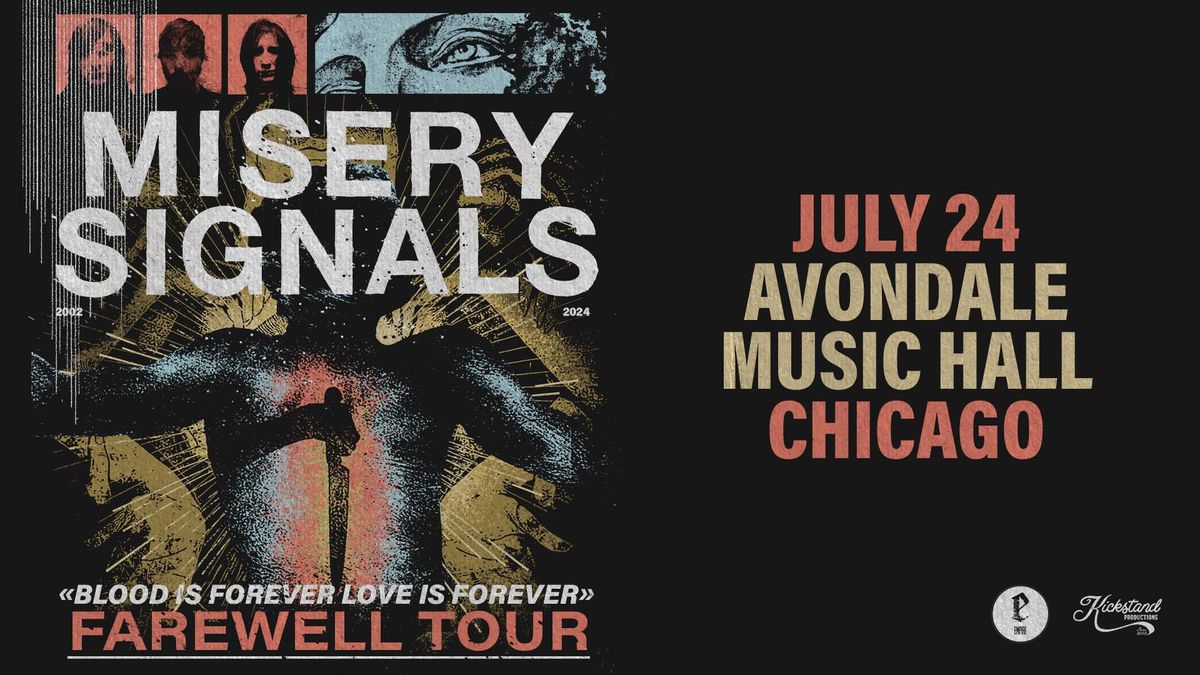 Misery Signals - Blood is Forever, Love is Forever Farewell Tour at Avondale Music Hall