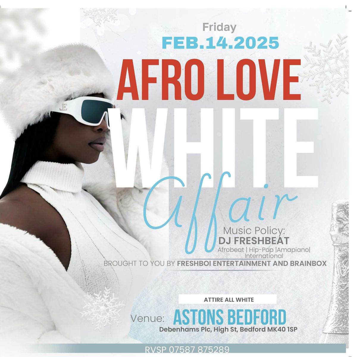 AFRO LOVE ALL WHITE AFFAIR