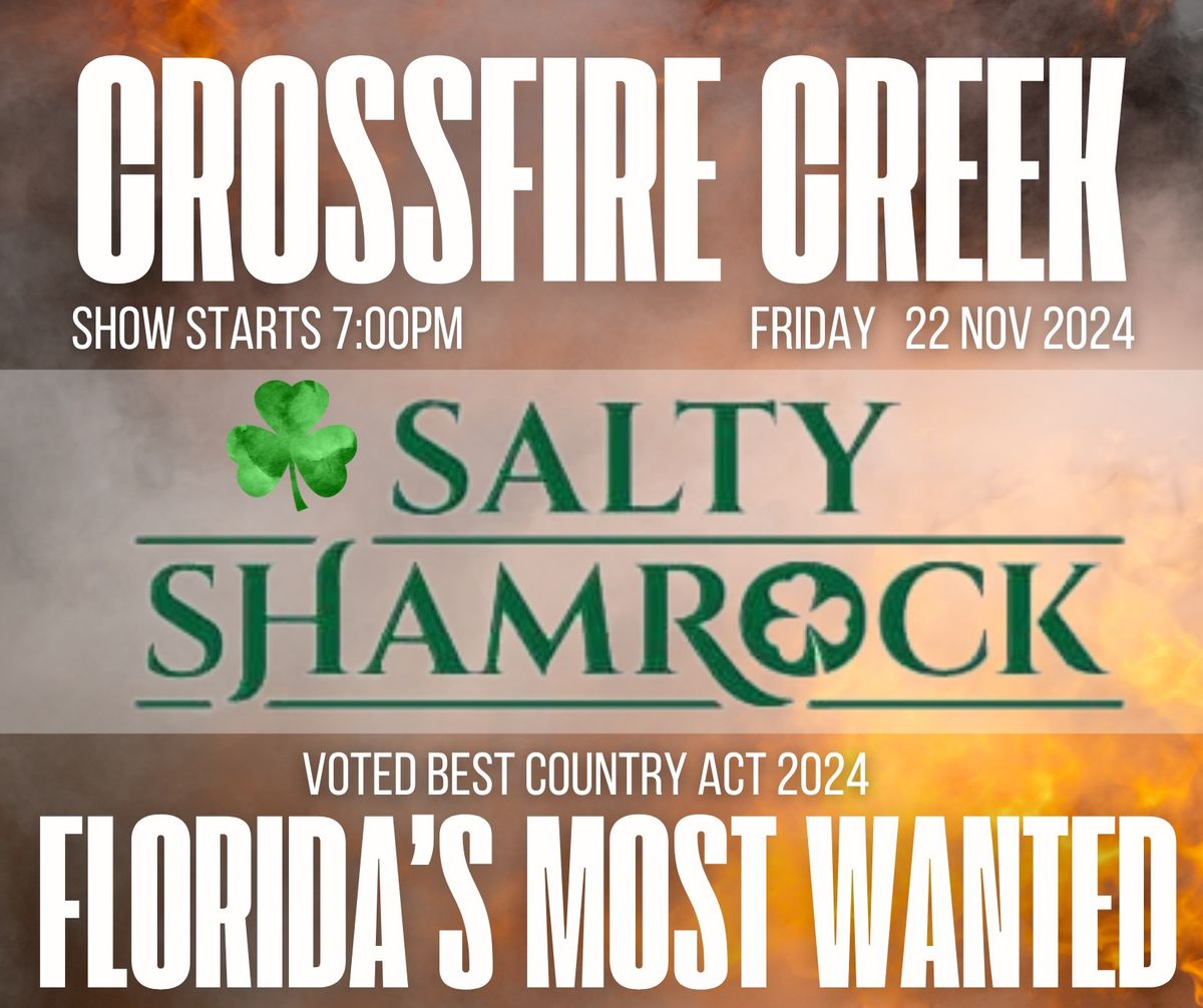 Salty Shamrock | Crossfire Creek (New Country Band)