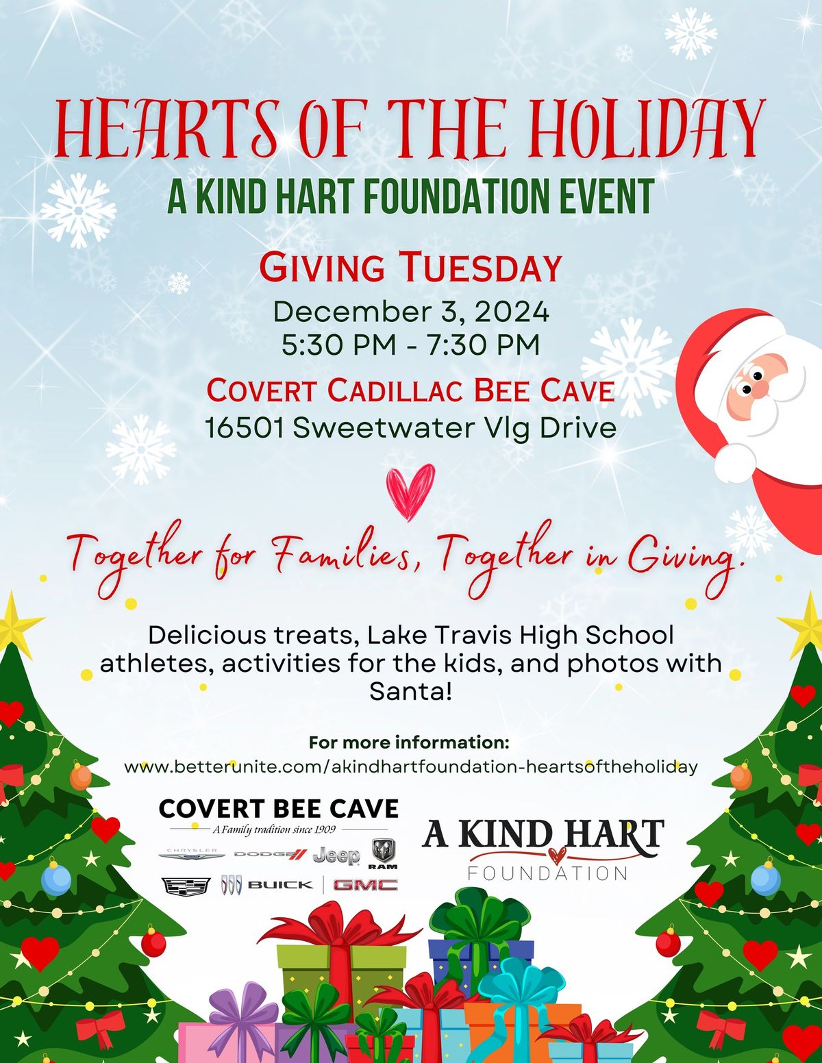 Hearts of the Holiday: A Kind Hart Foundation Event