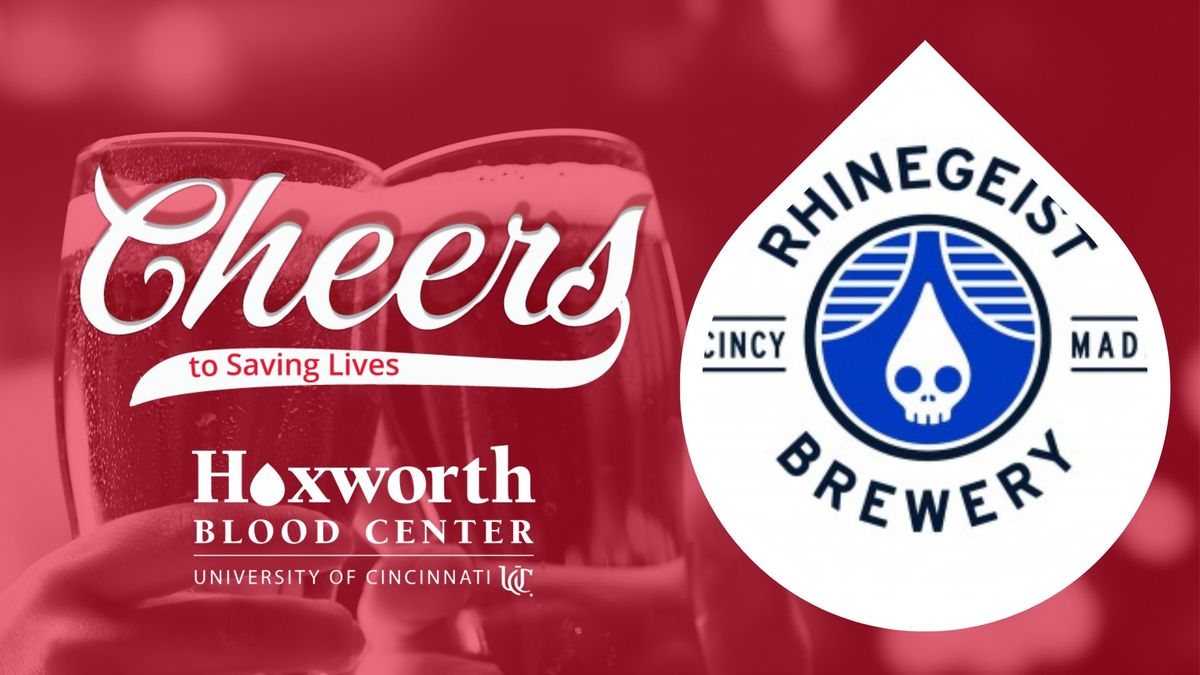 Rhinegeist Brewery Blood Drive - Hoxworth Blood Center