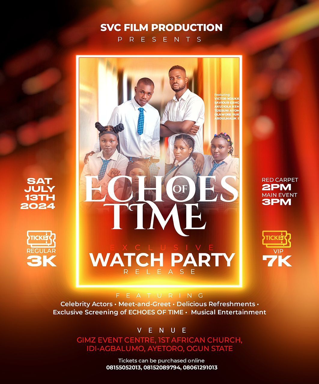 Echoes Of Time Movie Premiere