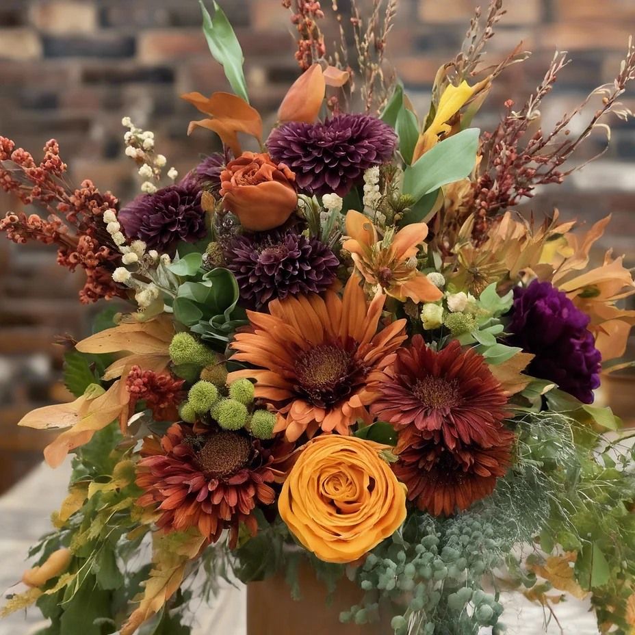 Thanksgiving Floral Class