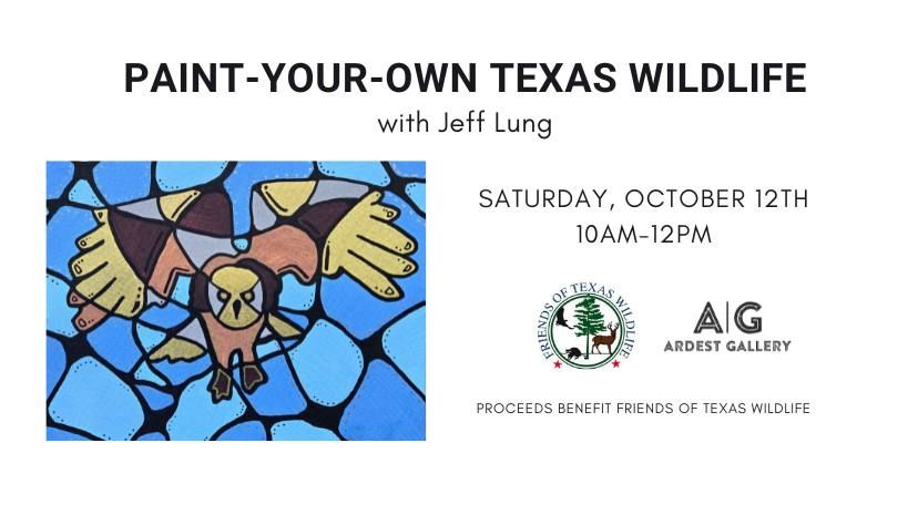 Paint-Your-Own Texas Wildlife