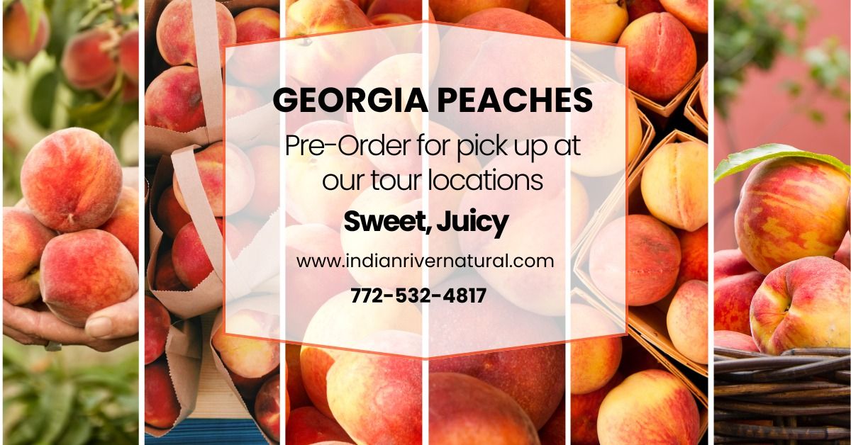 Fresh Georgia Peaches Sales Event - Merritt Island, FL