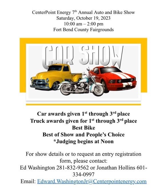 CenterPoint Energy Car Show 