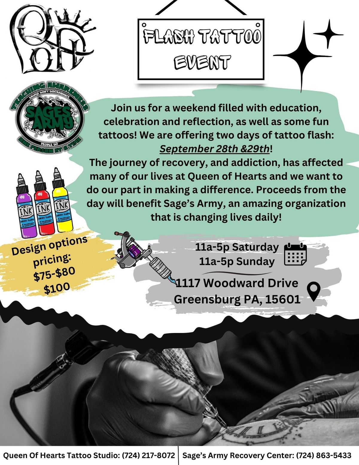 Recovery Month Tattoo Event