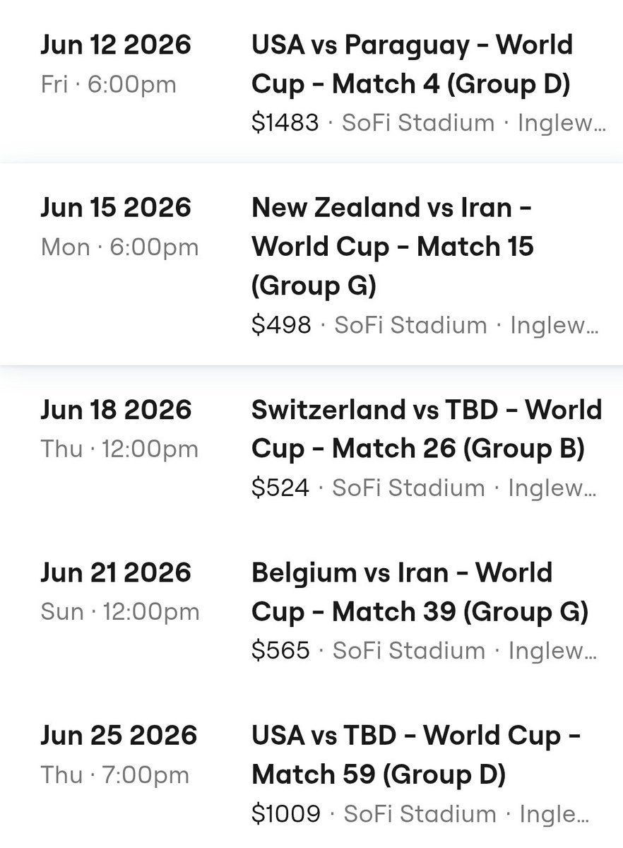 World Cup 26: Group G: Belgium vs. Iran - Match 39