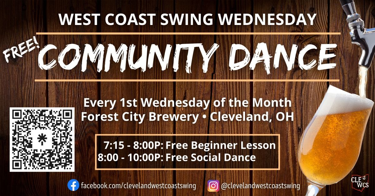 Free Community Dance at Forest City Brewery