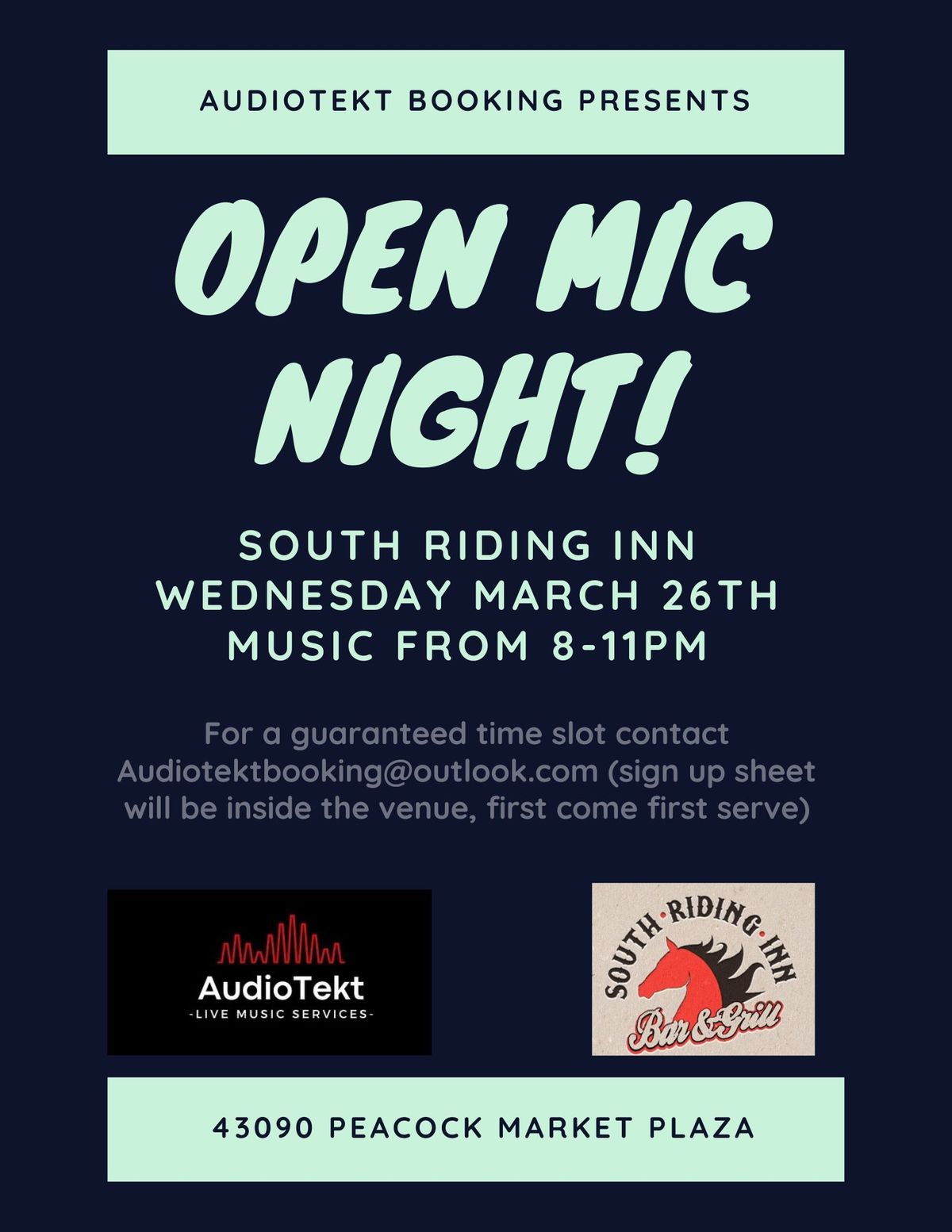 Open Mic at South Riding Inn