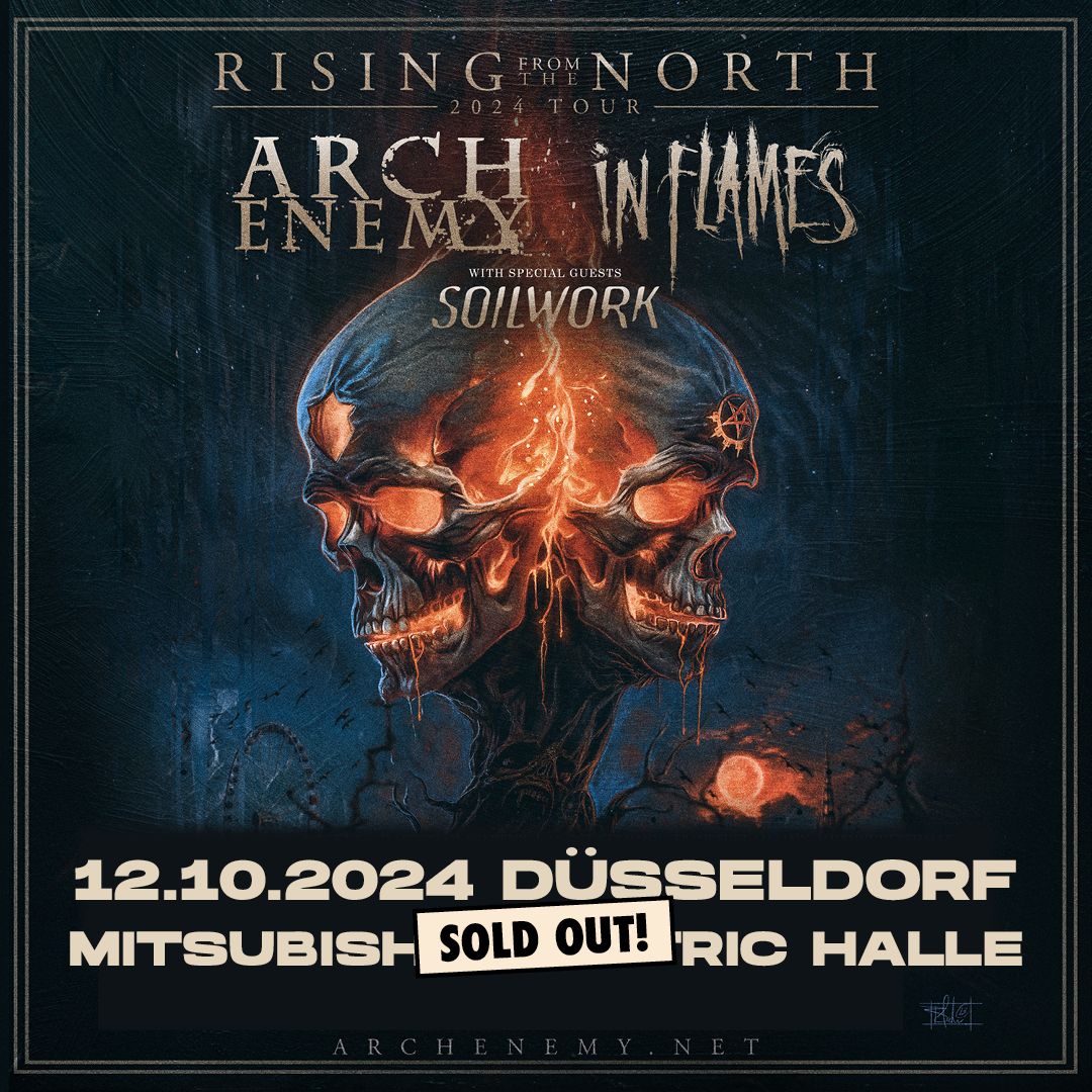 Arch Enemy & In Flames \/\/ Rising from the North Tour 2024 \/\/ D\u00fcsseldorf