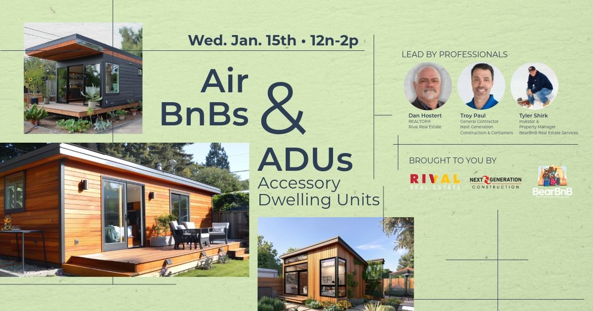 AirBnBs & ADUs