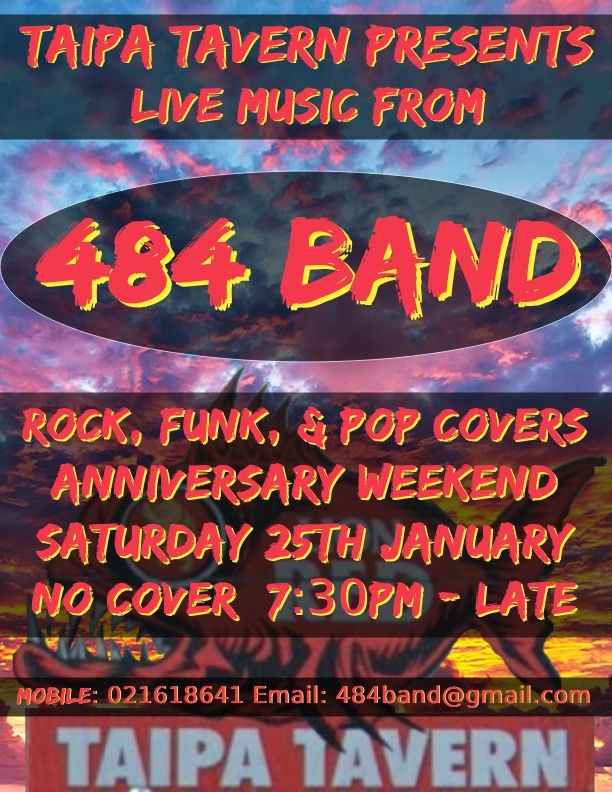 Anniversary Weekend at Taipa Tavern with 484 Band