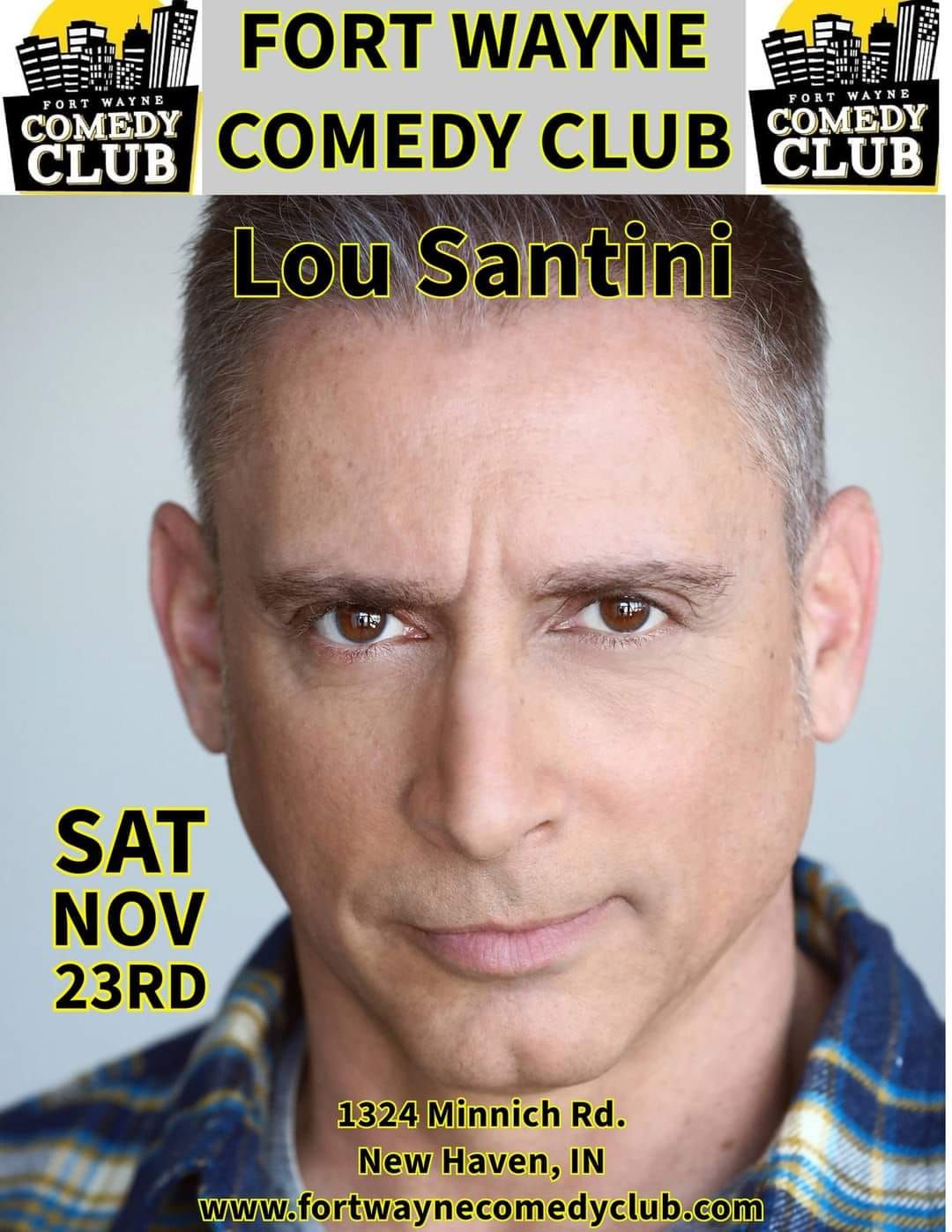 Lou Santini at the Fort Wayne Comedy Club 