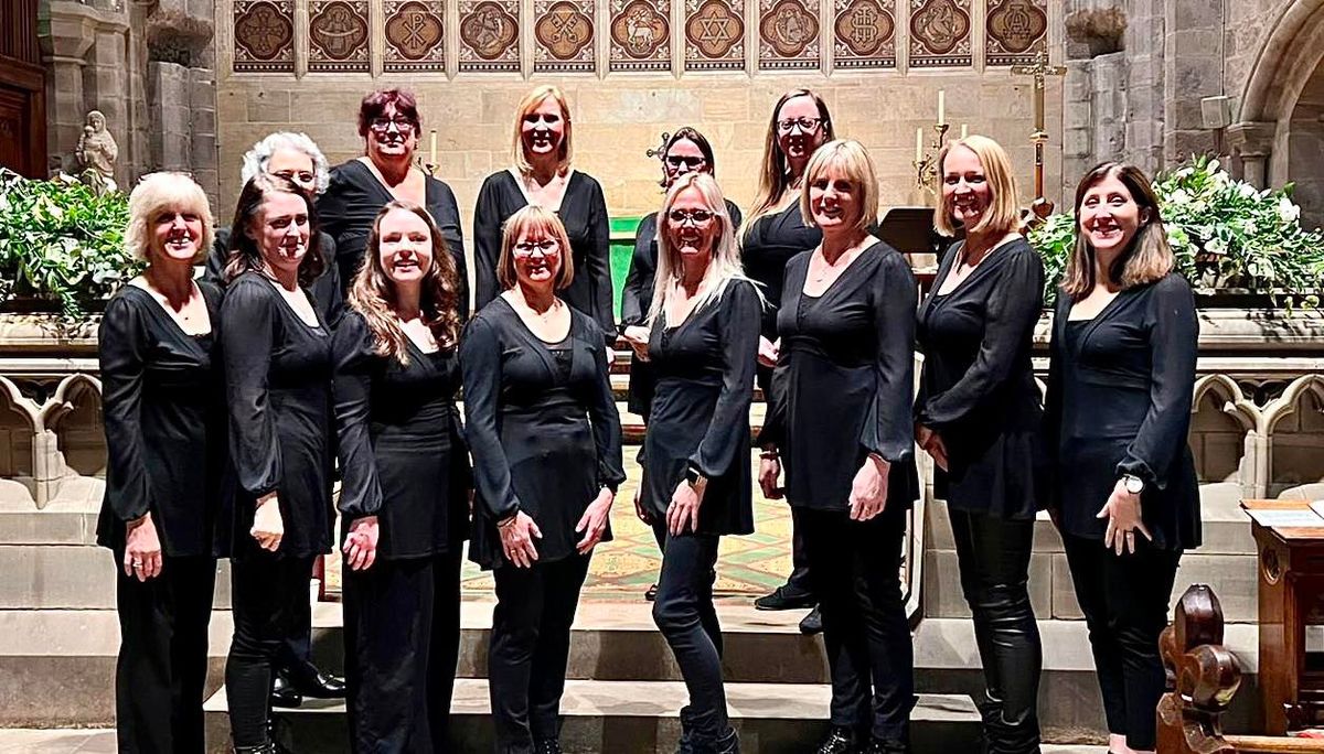 Treble Clef in a Christmas concert at Starbeck Methodist Church