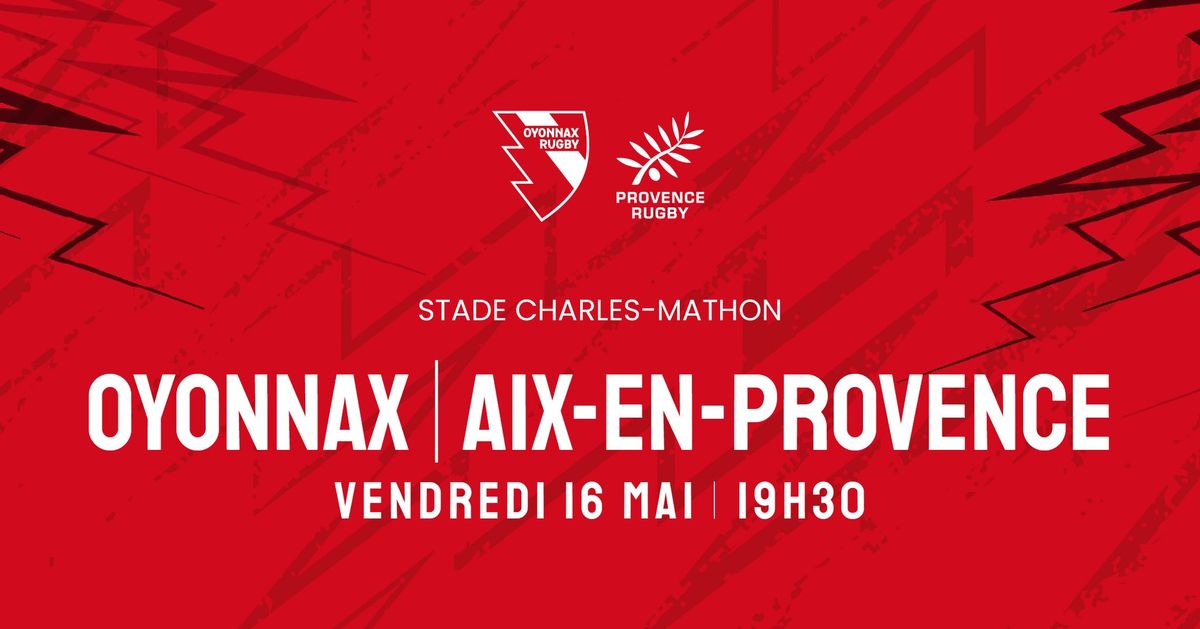 OYONNAX vs PROVENCE