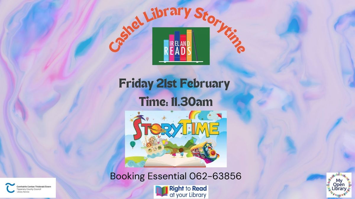 February Story-time in Cashel Library 